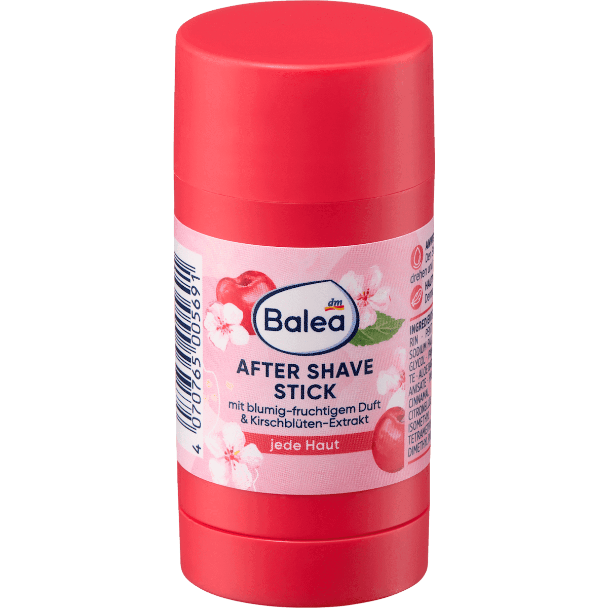Balea After Shave Stick avec extrait de fleur de cerisier, 30 g — produit allemand authentique au Maroc