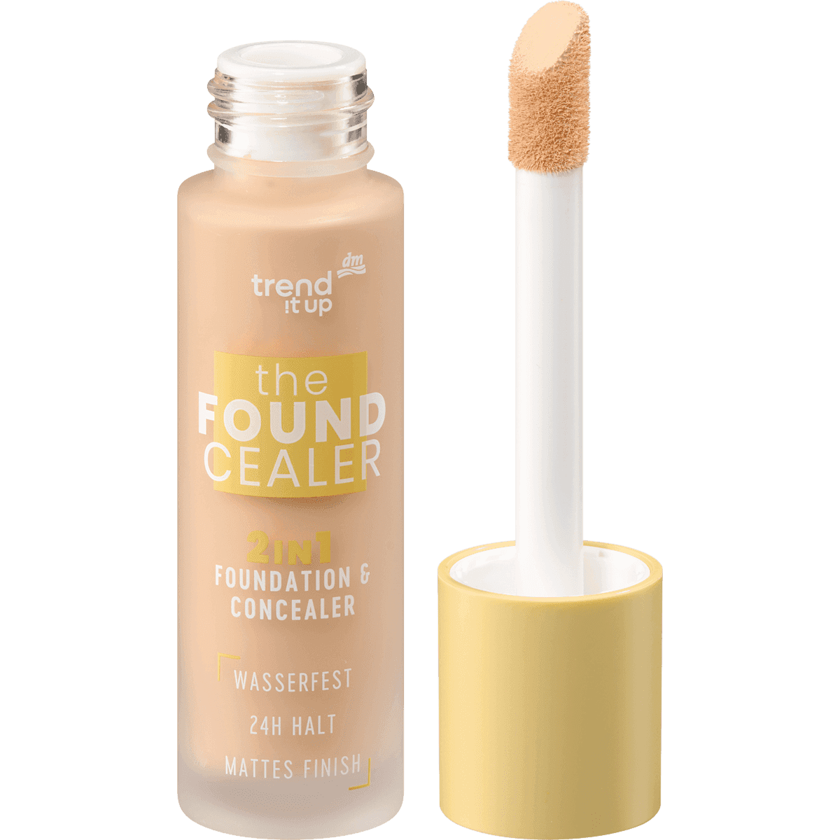 trend !t up Fond de teint & correcteur The Foundcealer 2en1 010, 30 ml — منتج ألماني أصلي في المغرب