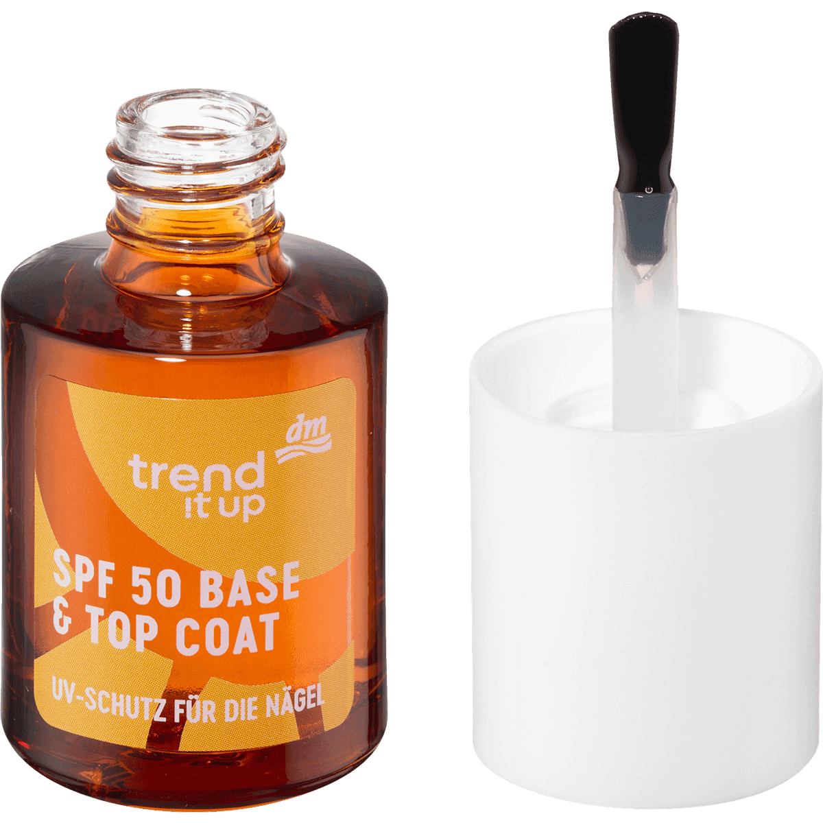 trend !t up Base & Top Coat SPF 50, 10,5 ml — authentic German product in Morocco