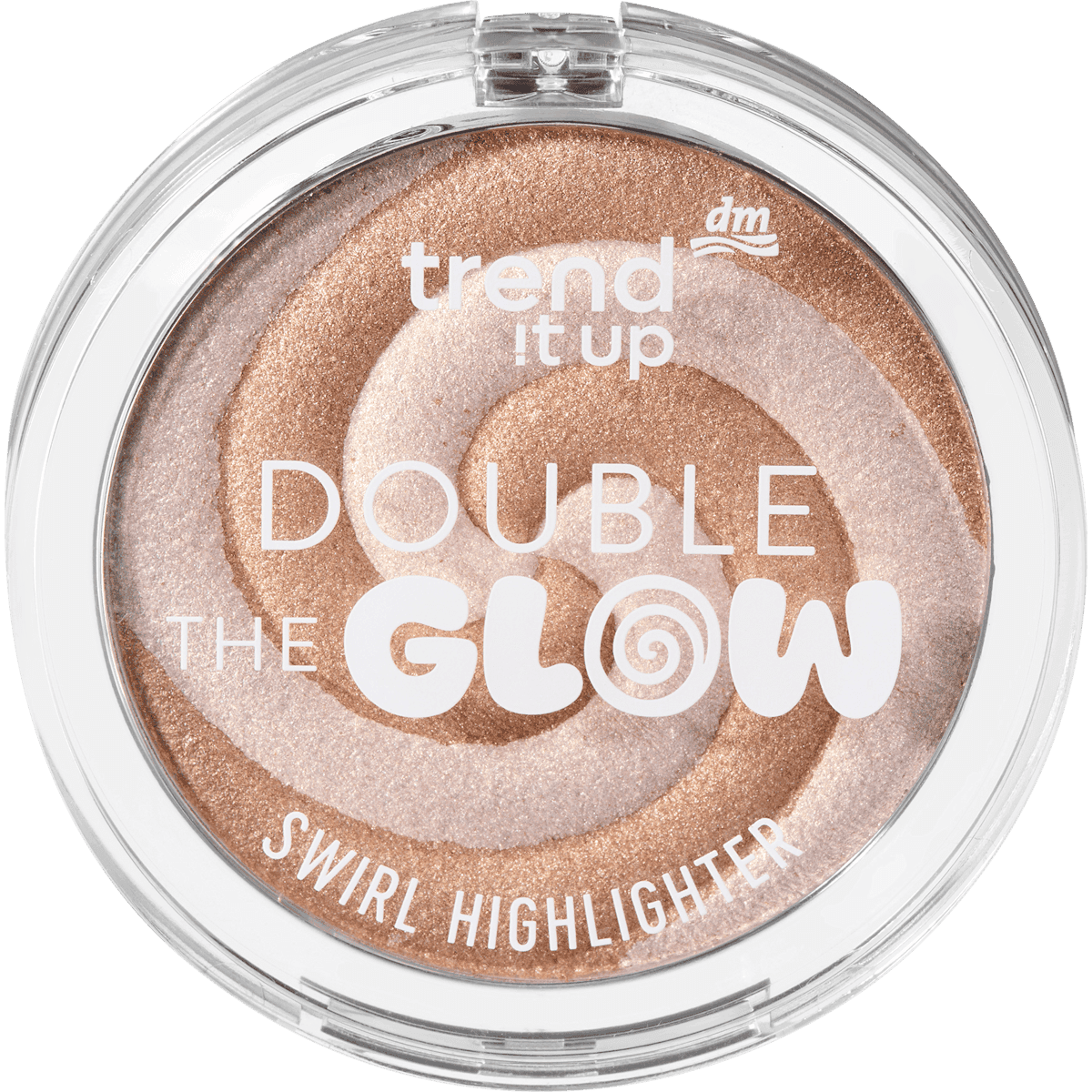 trend !t up Enlumineur Double The Glow Swirl 010, 10 g — produit allemand authentique au Maroc