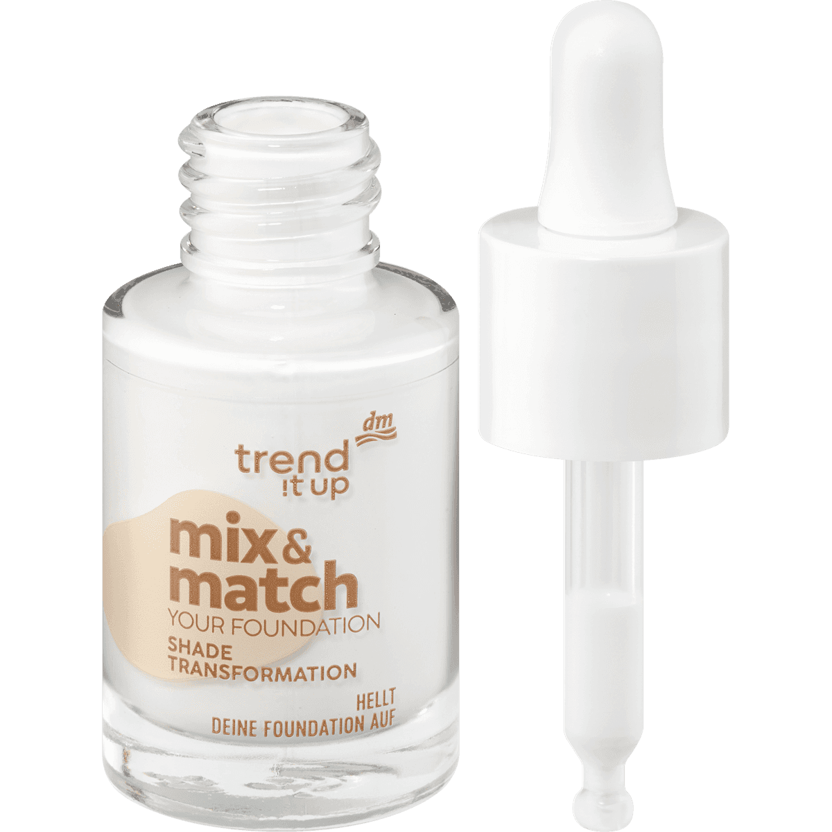 trend !t up Fond de teint Mix & Match Shade Transformation 010 15 ml — produit allemand authentique au Maroc