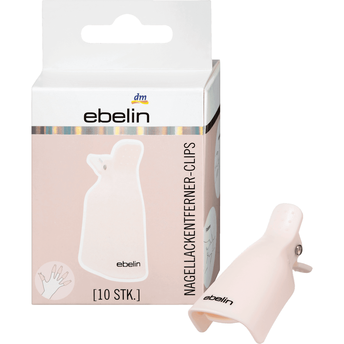 ebelin Clips dissolvant vernis à ongles 1 pièce — منتج ألماني أصلي في المغرب
