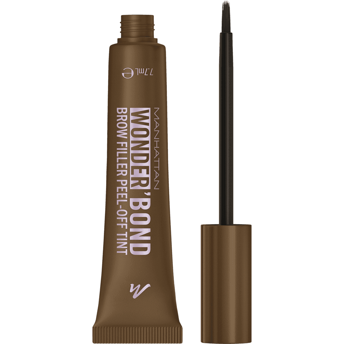 MANHATTAN Cosmetics Peel-Off Coloration sourcils Wonder ´Bond Brow Filler Peel-Off Tint 002 Medium Brown, 7,7 ml — produit allemand authentique au Maroc