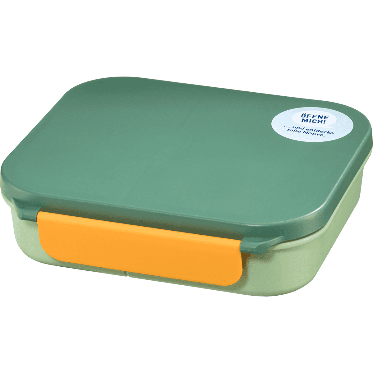 babylove Boîte à goûter à compartiments vert clair/vert foncé, 1 pièce — produit allemand authentique au Maroc