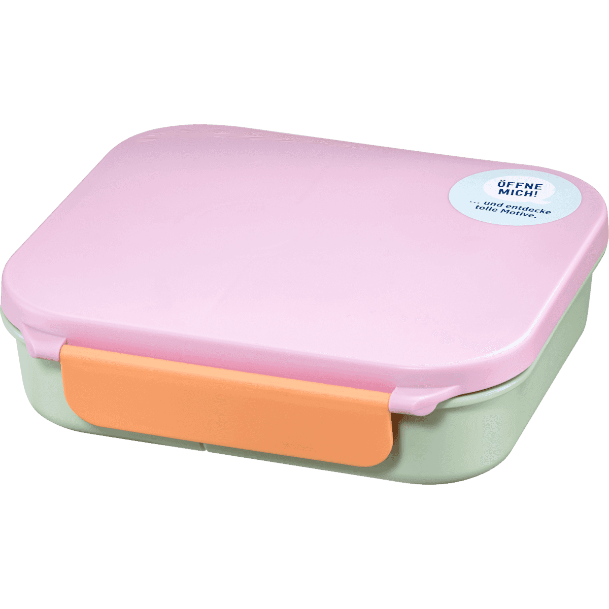 babylove Boîte à goûter à compartiments vert/rose, 1 pièce — produit allemand authentique au Maroc