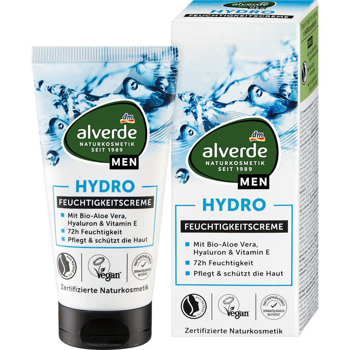 alverde MEN Crème hydratante Hydro 50 ml — منتج ألماني أصلي في المغرب
