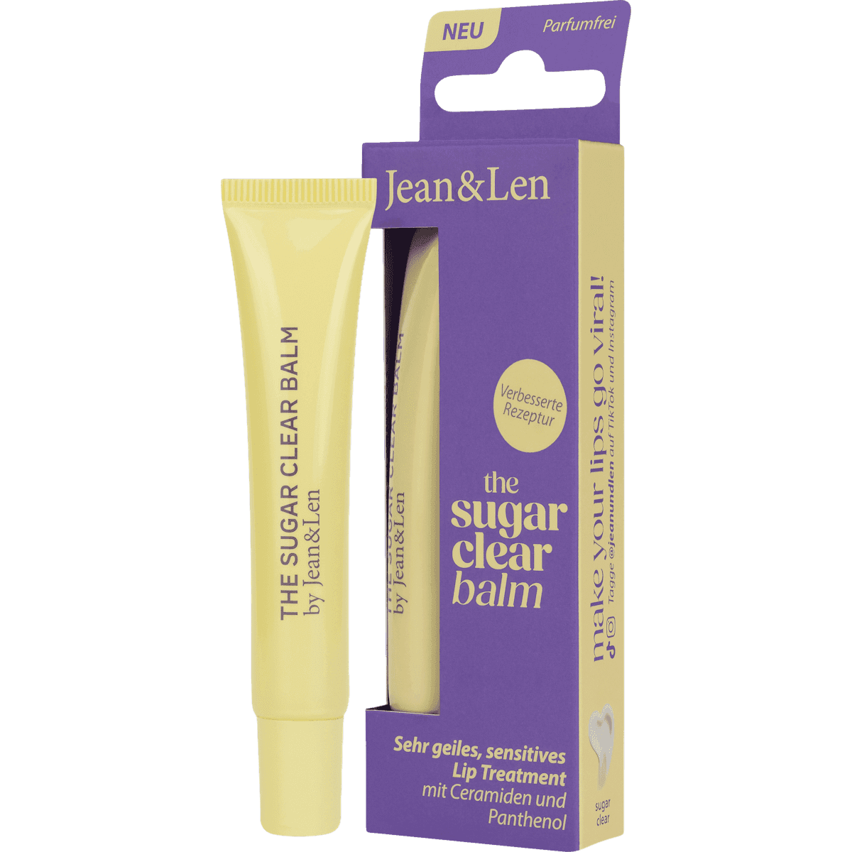 Jean&Len TreatSugar Clear, 10 ml — produit allemand authentique au Maroc