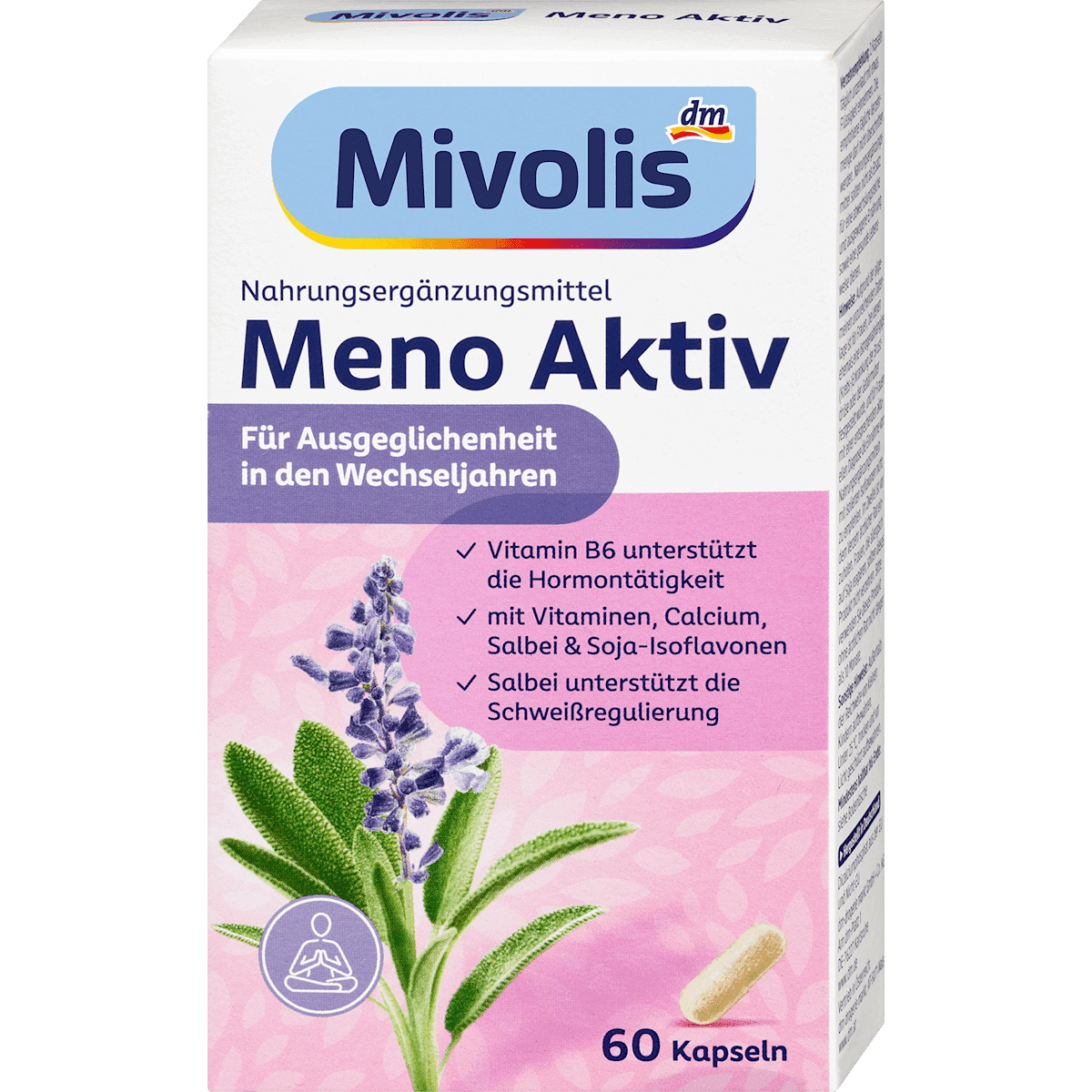 Mivolis Meno Aktiv gélules 60 pièces, 33 g — منتج ألماني أصلي في المغرب