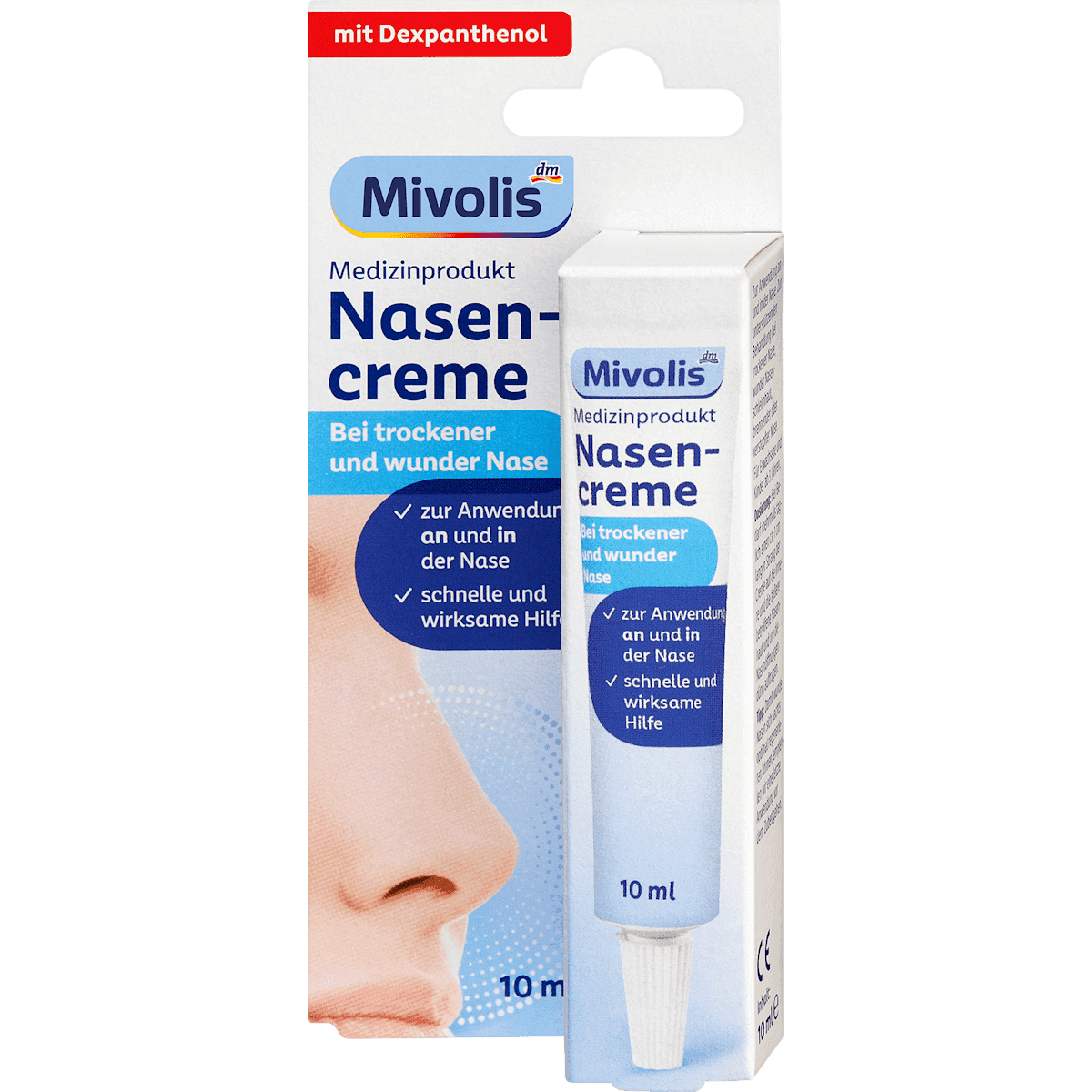Mivolis crème nasale 10 ml — produit allemand authentique au Maroc