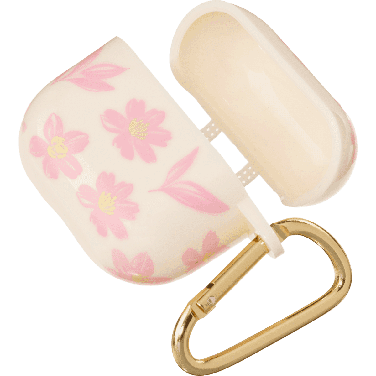 ebelin Étui écouteurs à fleurs, crème, 1 pièce — produit allemand authentique au Maroc