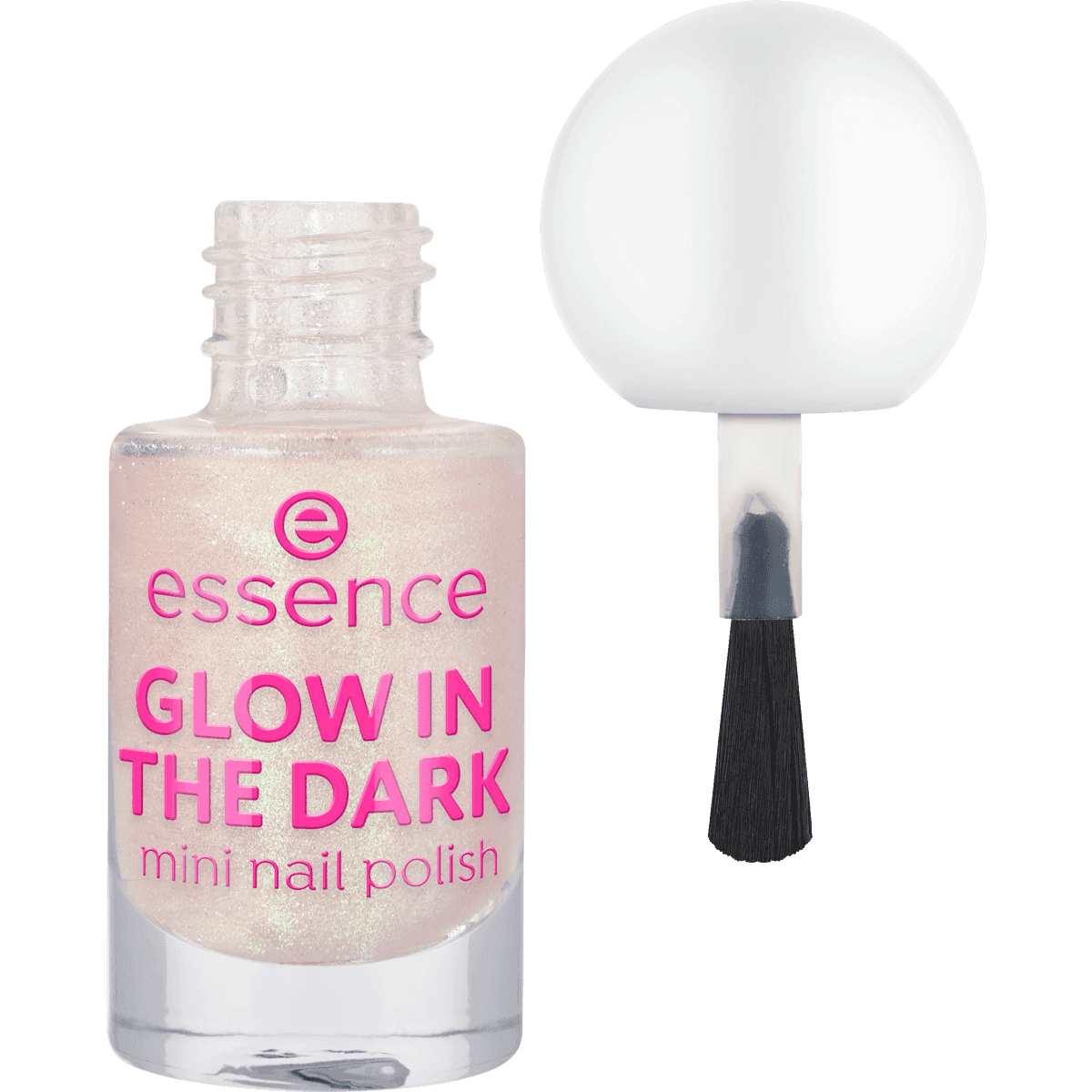 essence Vernis à ongles Glow In The Dark Mini 14, 5 ml — produit allemand authentique au Maroc