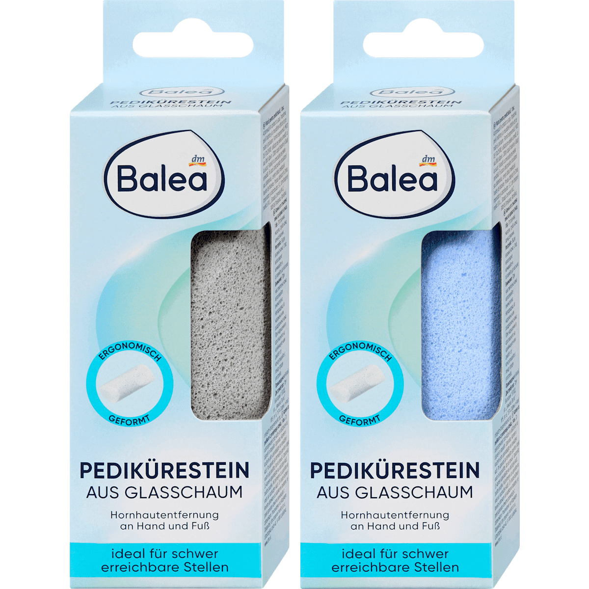 Balea pierre à pédicure en verre mousse 1 pièce — produit allemand authentique au Maroc