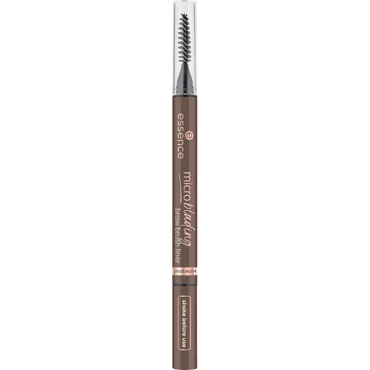 essence Microblading Crayon à sourcils 04 Dark Brown, 0,6 ml — produit allemand authentique au Maroc
