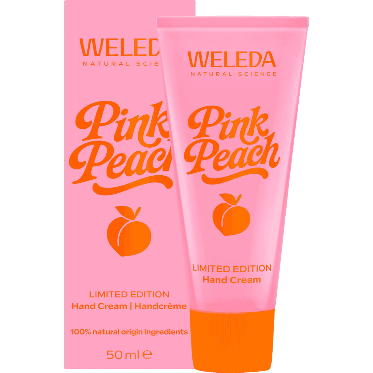 Weleda Crème mains Pink Peach, 50 ml — منتج ألماني أصلي في المغرب