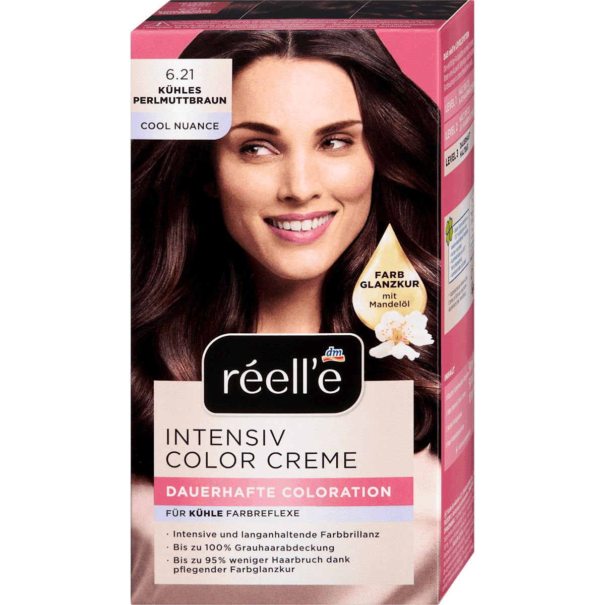 réell‘e Coloration permanente 6.21 Brun nacré froid, 1 pièce — منتج ألماني أصلي في المغرب