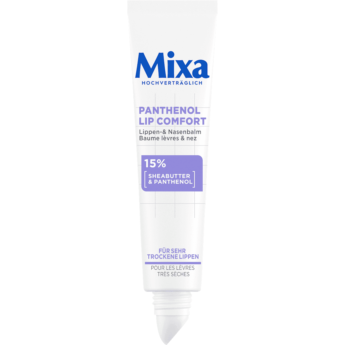 Mixa Soin des lèvres Panthénol LipComfort, 10 ml — authentic German product in Morocco