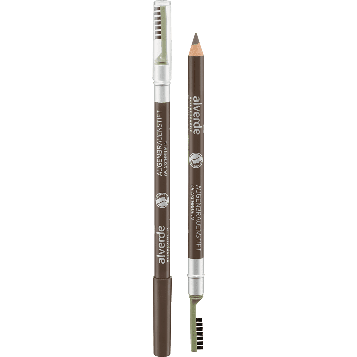 alverde NATURKOSMETIK Crayon sourcils 05 Brun cendré 1,1 g — produit allemand authentique au Maroc