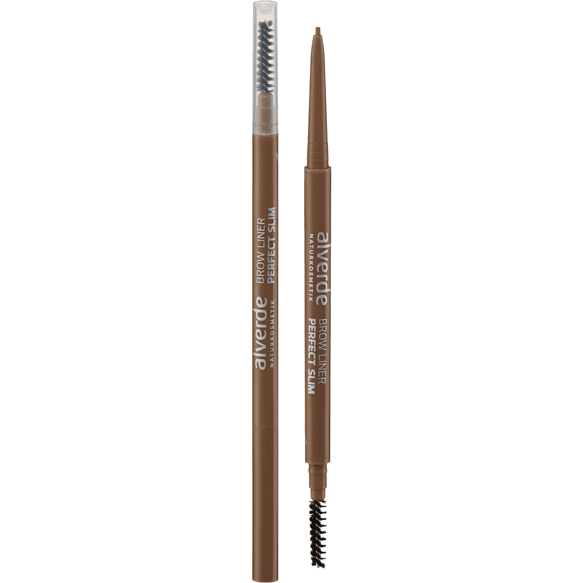 alverde NATURKOSMETIK Crayon à sourcils Brow Liner Perfect Slim 04 Macchiato, 0,05 g — produit allemand authentique au Maroc