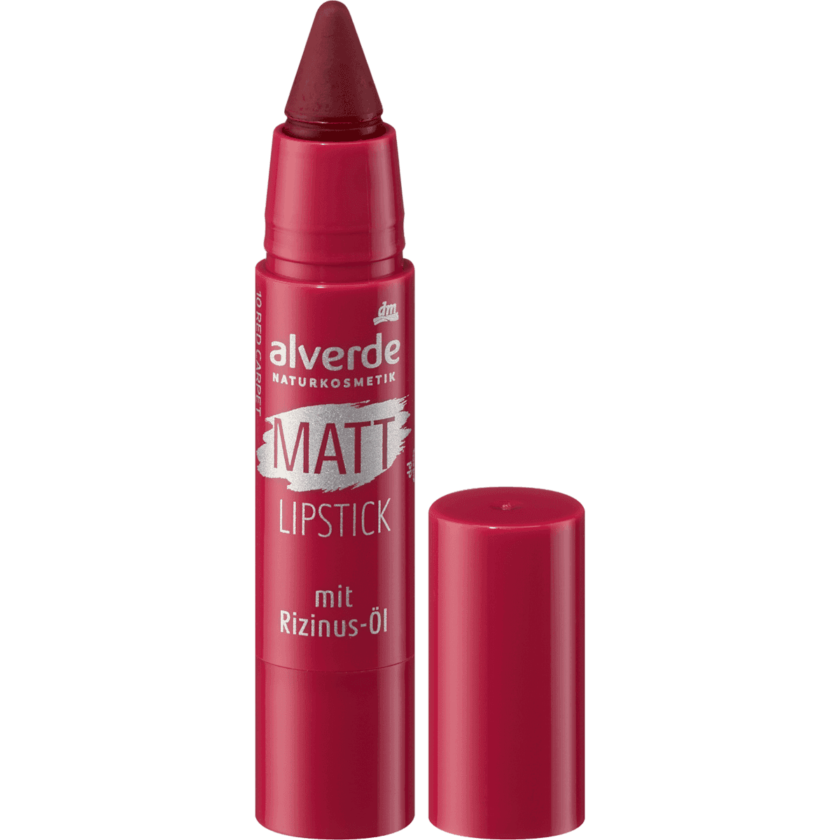 alverde NATURKOSMETIK rouge à lèvres mat 10 Red Carpet, 3 g — منتج ألماني أصلي في المغرب