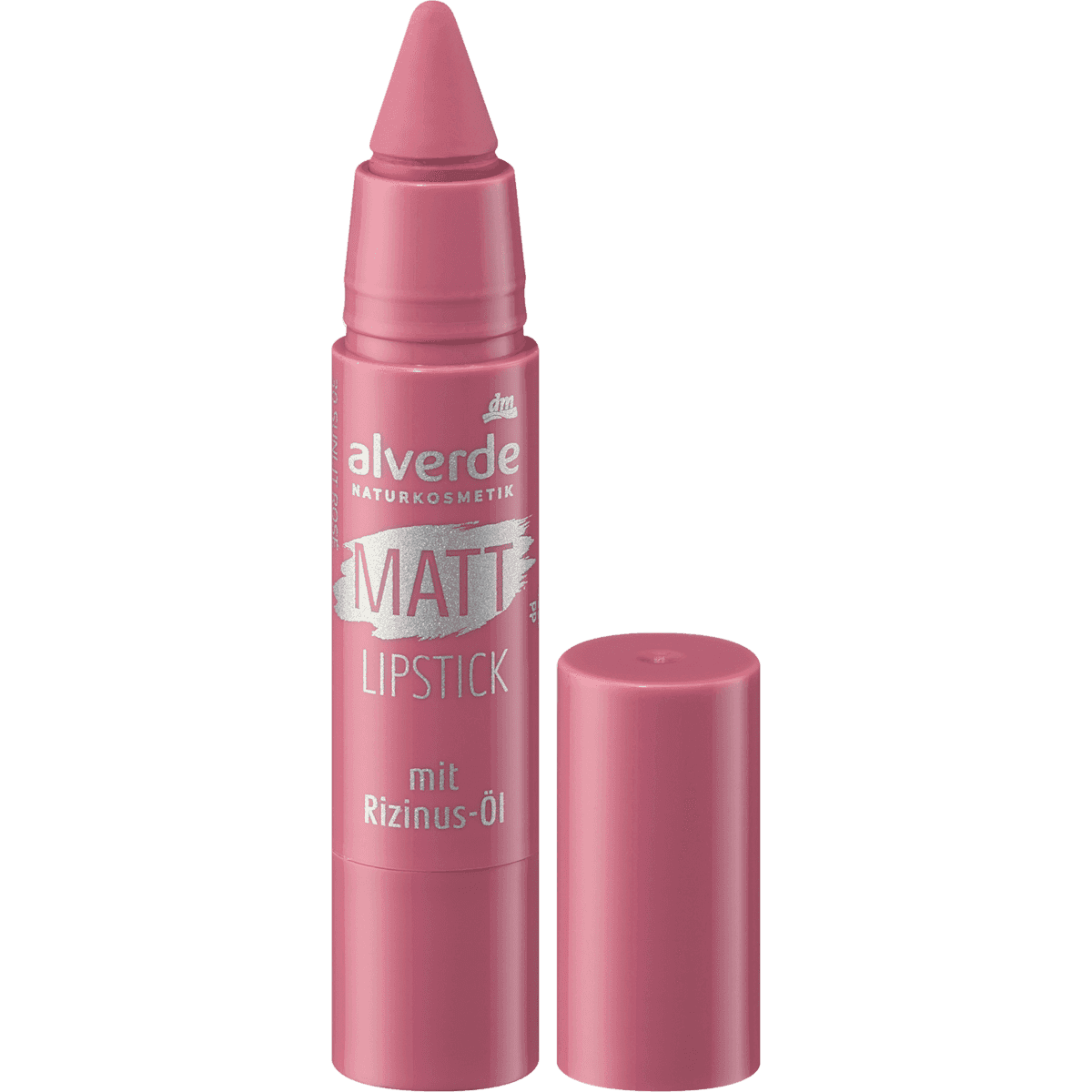 alverde NATURKOSMETIK alverde Rouge à lèvres Mat 30 Sunlit Rosé 3 g — منتج ألماني أصلي في المغرب