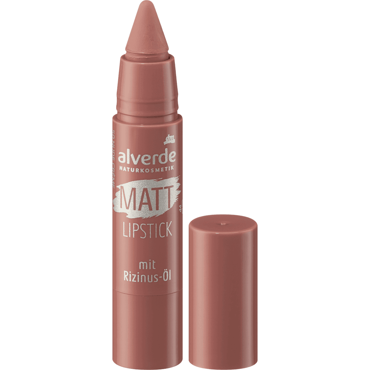 alverde NATURKOSMETIK rouge à lèvres mat 50 Nude Créme 3 g — منتج ألماني أصلي في المغرب