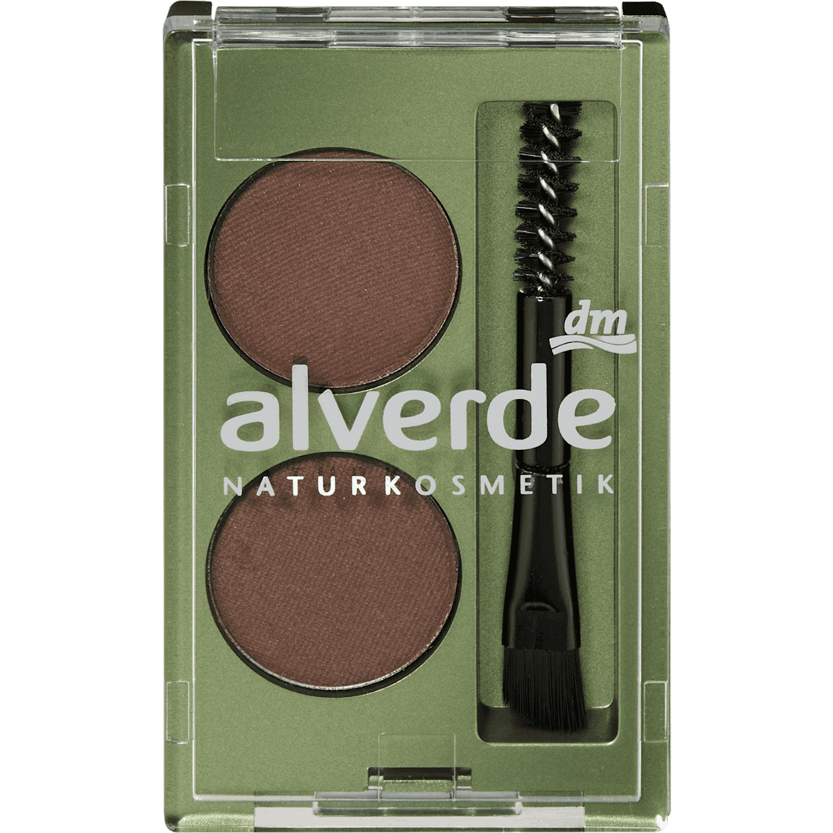 alverde NATURKOSMETIK poudre à sourcils duo 03 Dark 1,6 g — منتج ألماني أصلي في المغرب