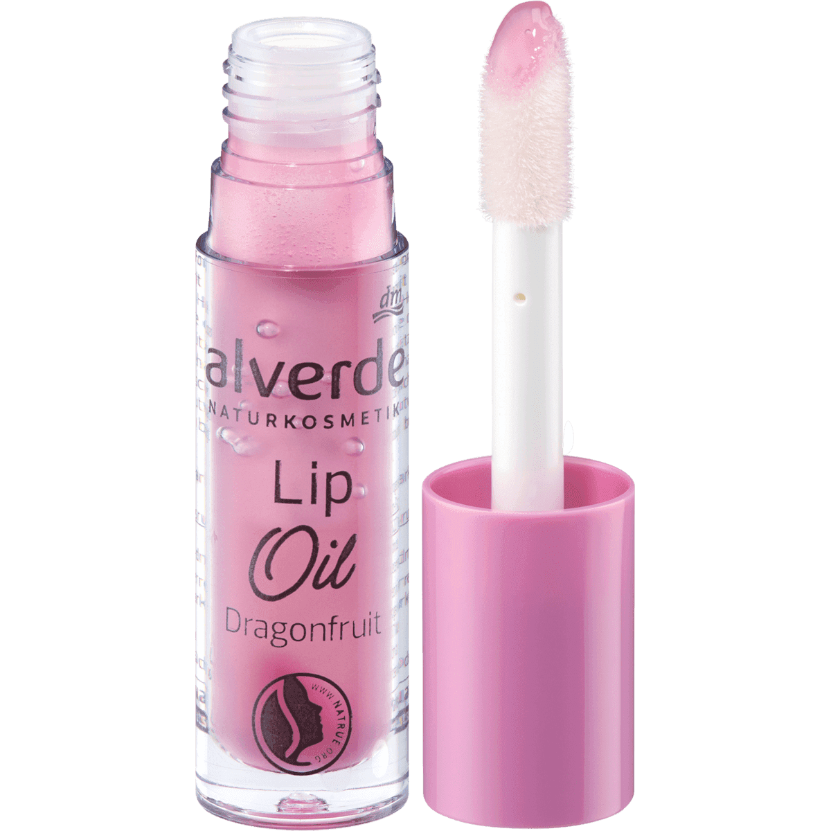 alverde NATURKOSMETIK Huile à lèvres fruit du dragon, 3,9 ml — produit allemand authentique au Maroc
