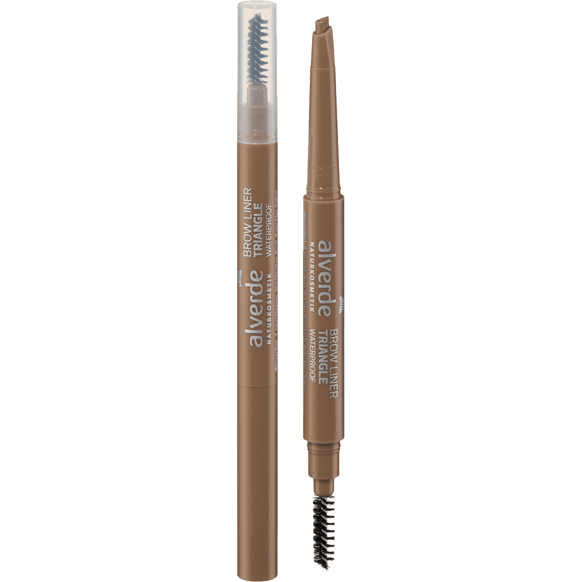alverde NATURKOSMETIK Crayon à sourcils Triangle Brow Liner 04 Macchiato 0,28 g — produit allemand authentique au Maroc