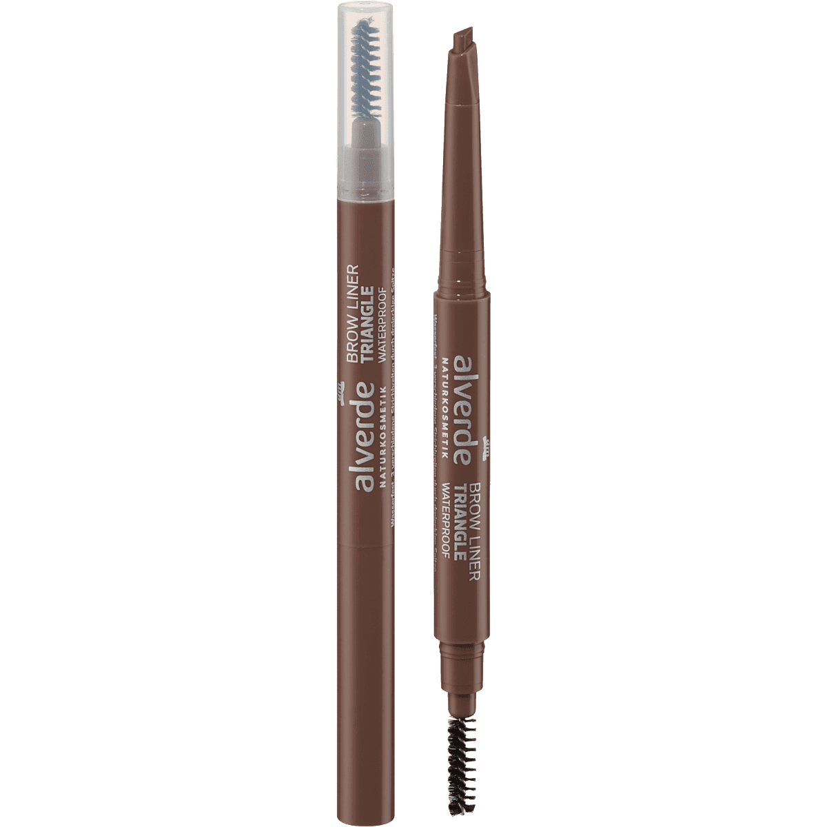 alverde NATURKOSMETIK crayon sourcils Triangle Brow Line 05 Cappuccino 0,28 g — produit allemand authentique au Maroc