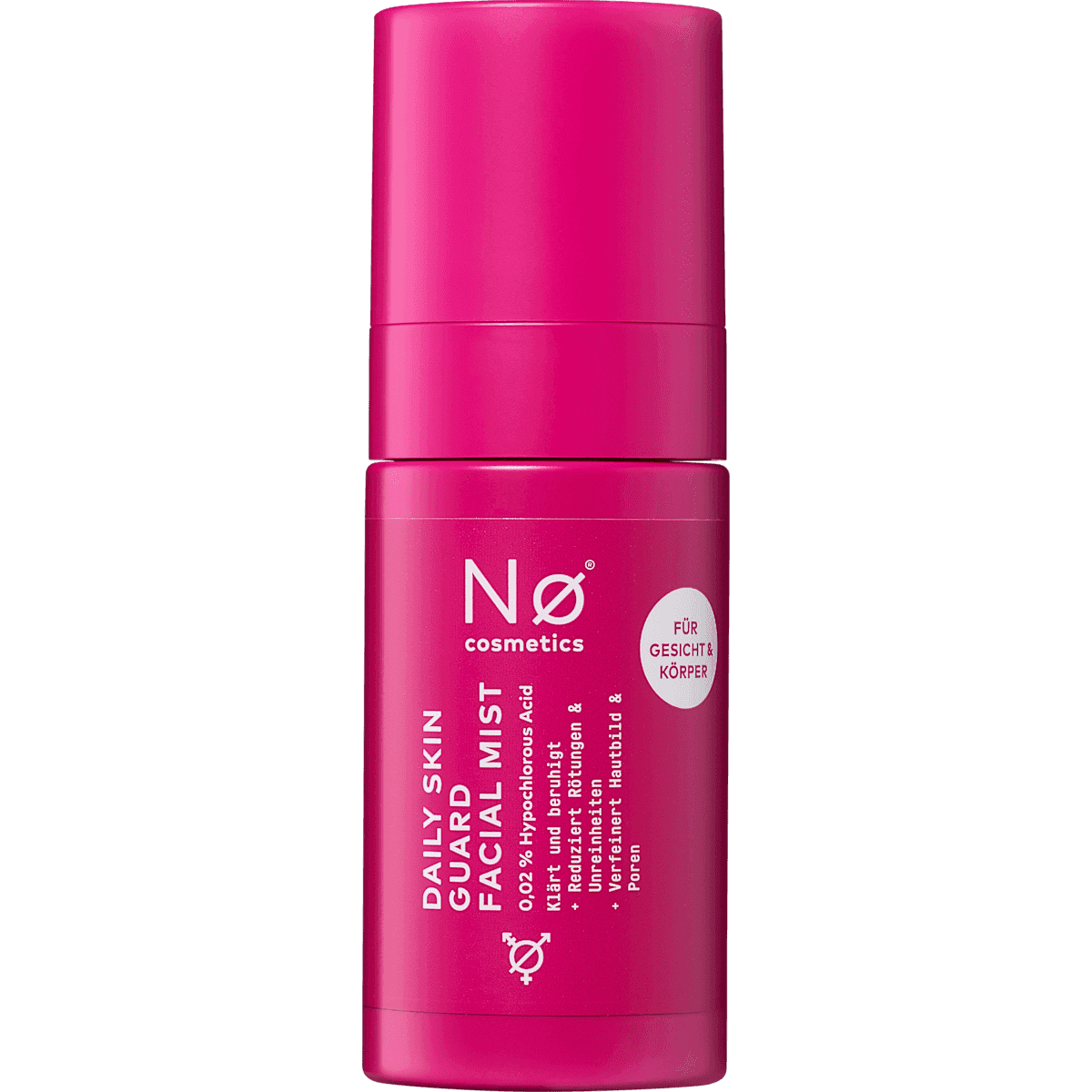 NØ cosmetics Daily Skin Guard Facial Mist visage, format voyage, 50 ml — produit allemand authentique au Maroc