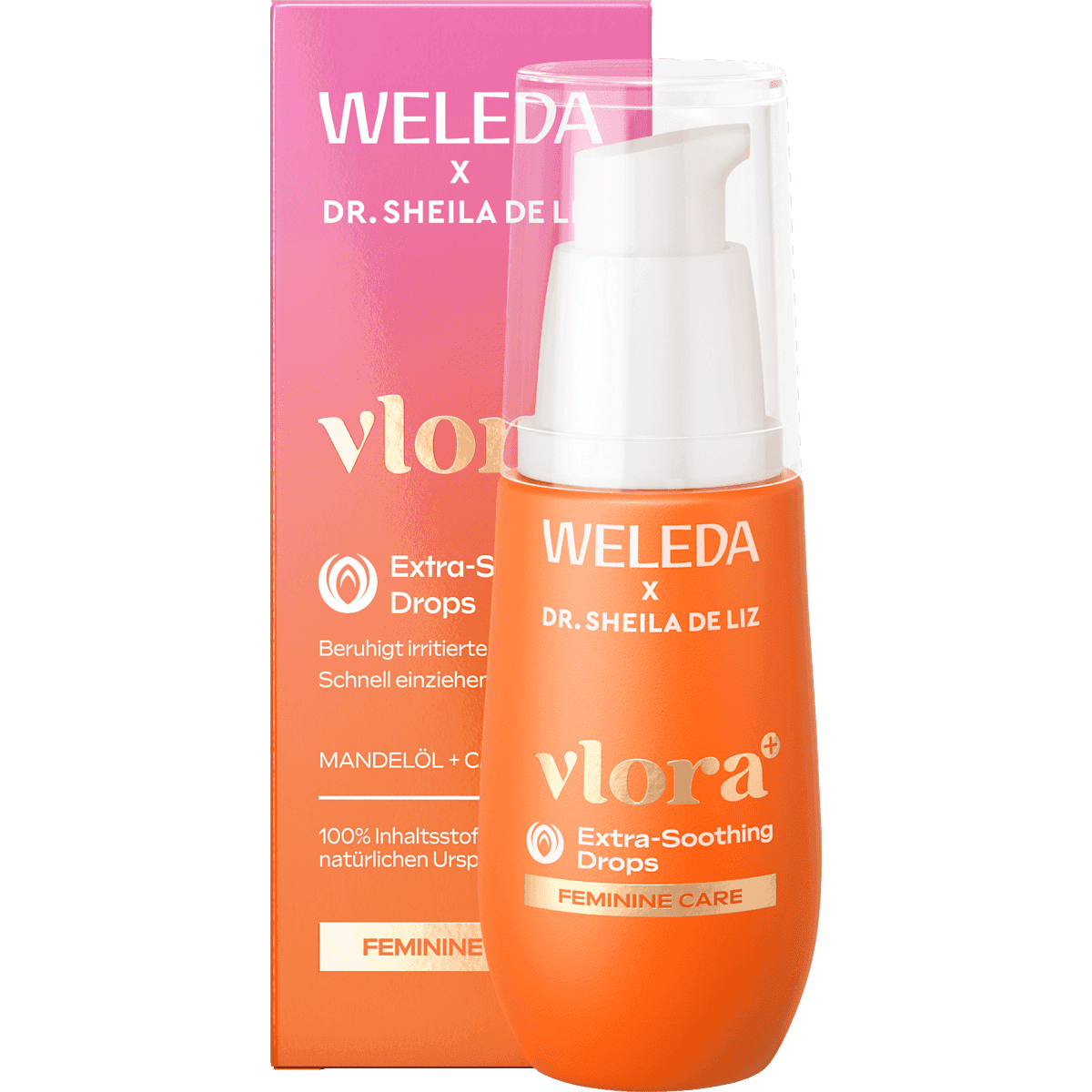 Weleda Soin intime Extra Soothing Drops vlora+, 30 ml — produit allemand authentique au Maroc