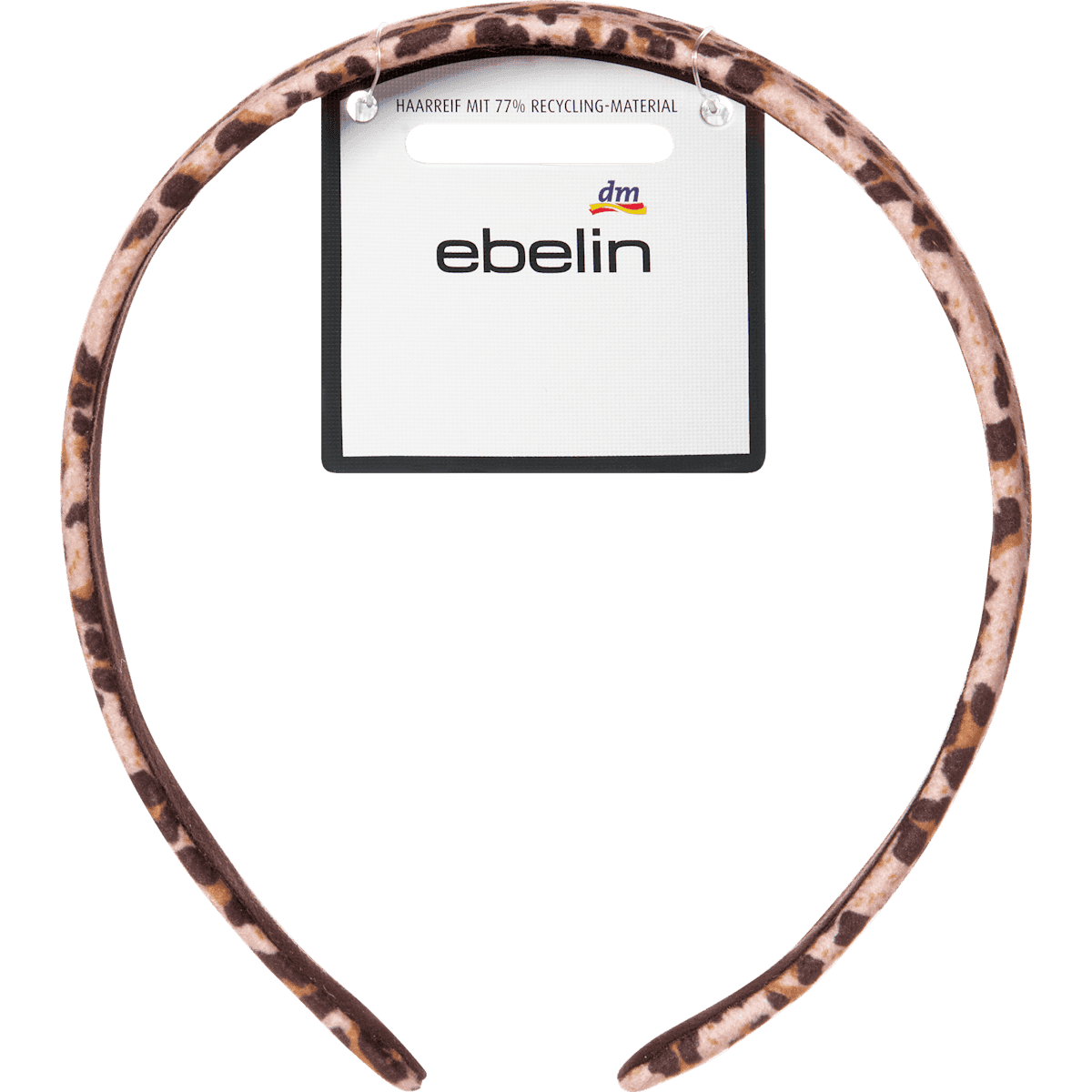 ebelin Serre-tête motif léopard, 1 pièce — produit allemand authentique au Maroc