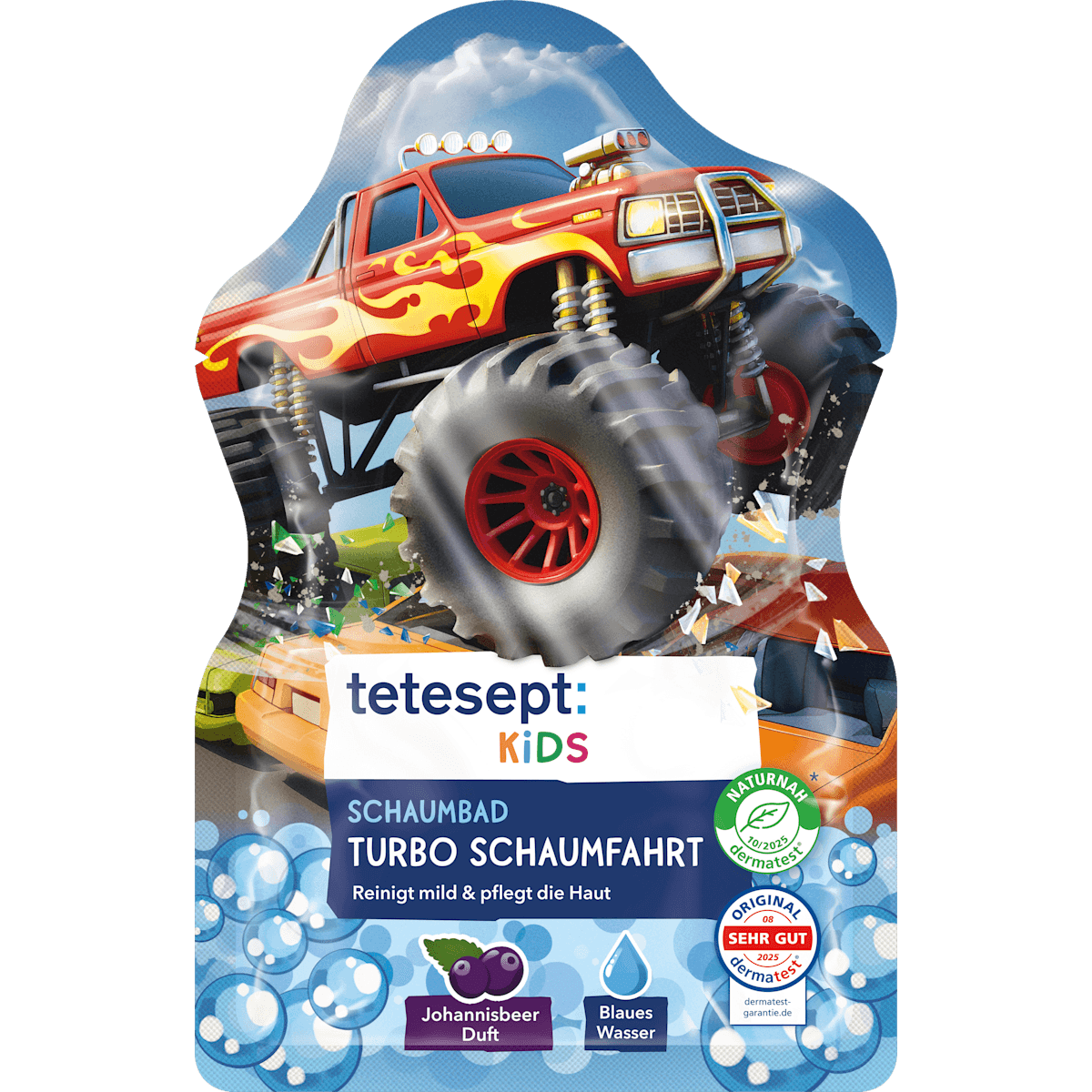 tetesept : KIDS Bain moussant Turbo Schaumfahrt, 40 ml — produit allemand authentique au Maroc