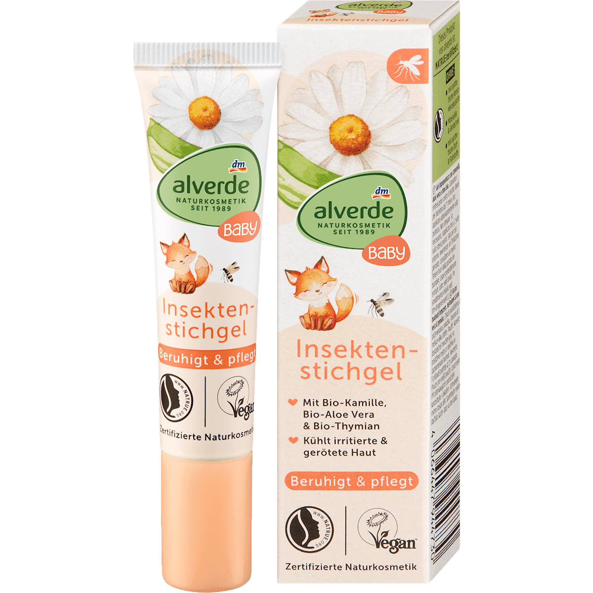 alverde BABY alverde Bébé Gel piqûres d'insectes bébé 15 ml — produit allemand authentique au Maroc