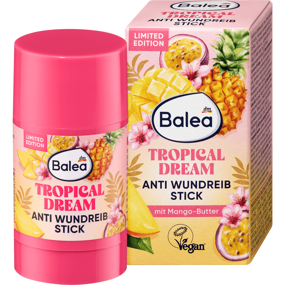 Balea Stick anti-frottements Tropical Dream 25 g — produit allemand authentique au Maroc