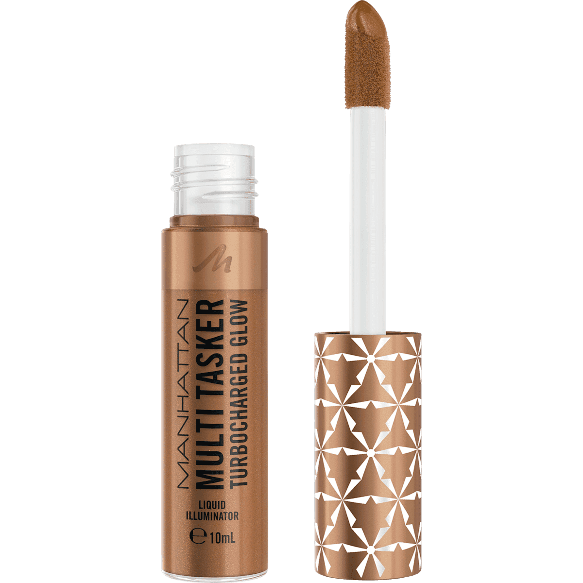 MANHATTAN Cosmetics Highlighter Multi-Tasker Turbocharged Glow 009, 10 ml — produit allemand authentique au Maroc