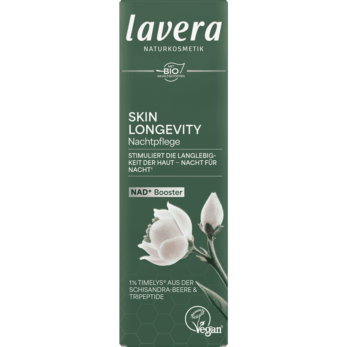 lavera NATURKOSMETIK Crème de nuit Skin Longevity, 50 ml — منتج ألماني أصلي في المغرب