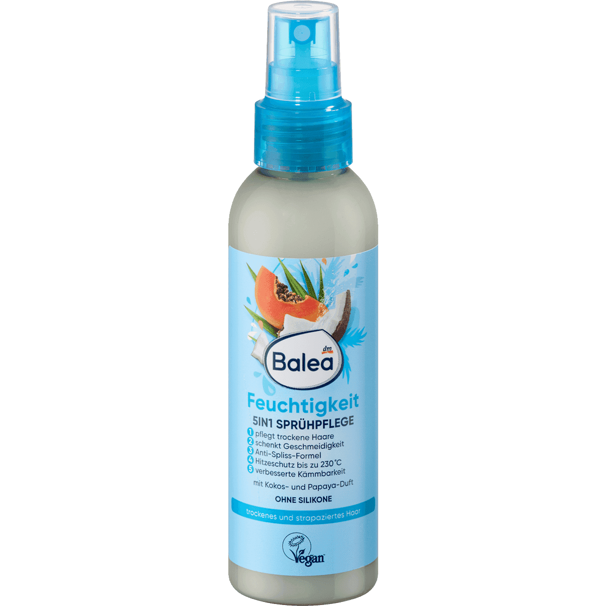 Balea Soin en spray hydratation 5in1, 150 ml — produit allemand authentique au Maroc