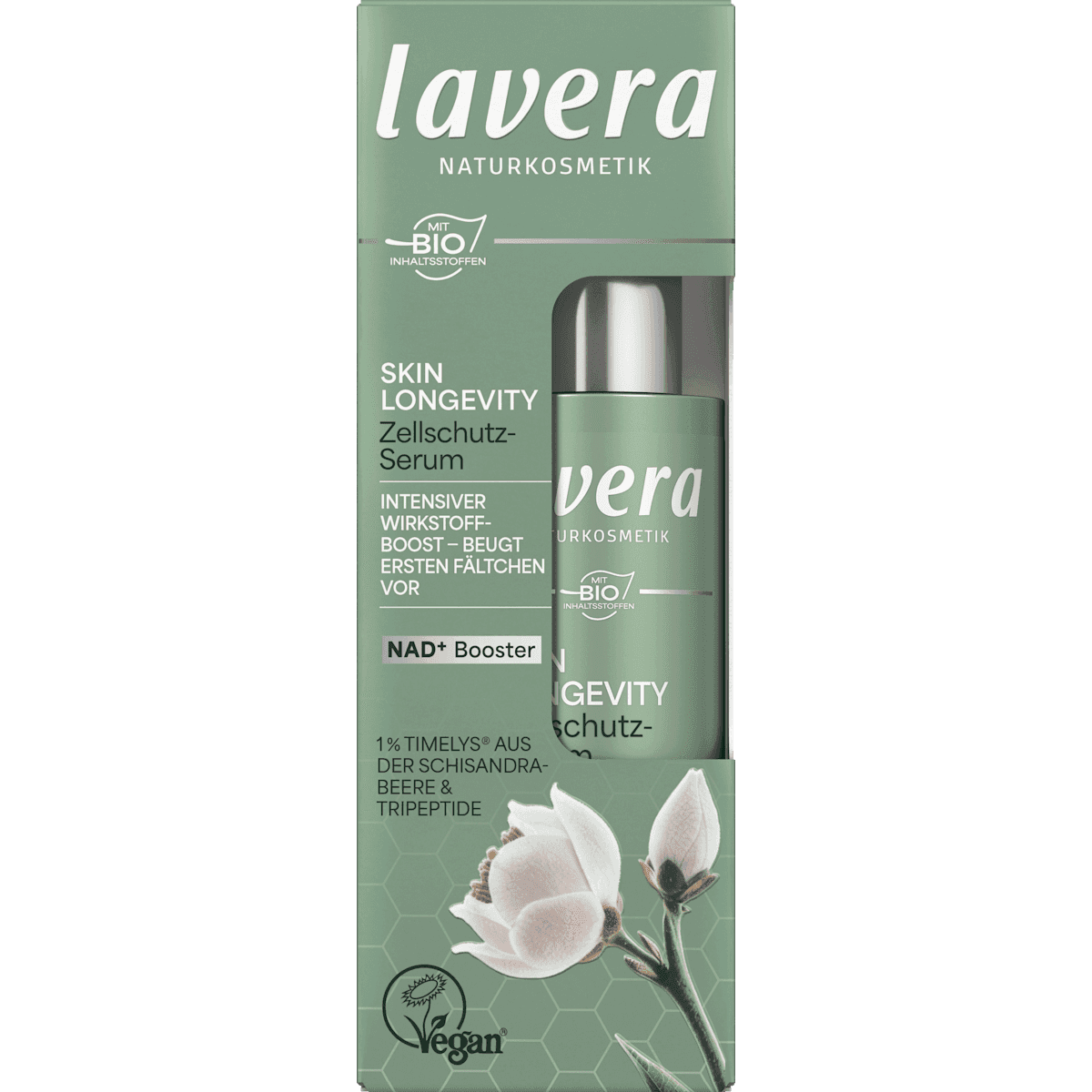 lavera NATURKOSMETIK Protection cellulaire-Serum Skin Longevity, 30 ml — منتج ألماني أصلي في المغرب
