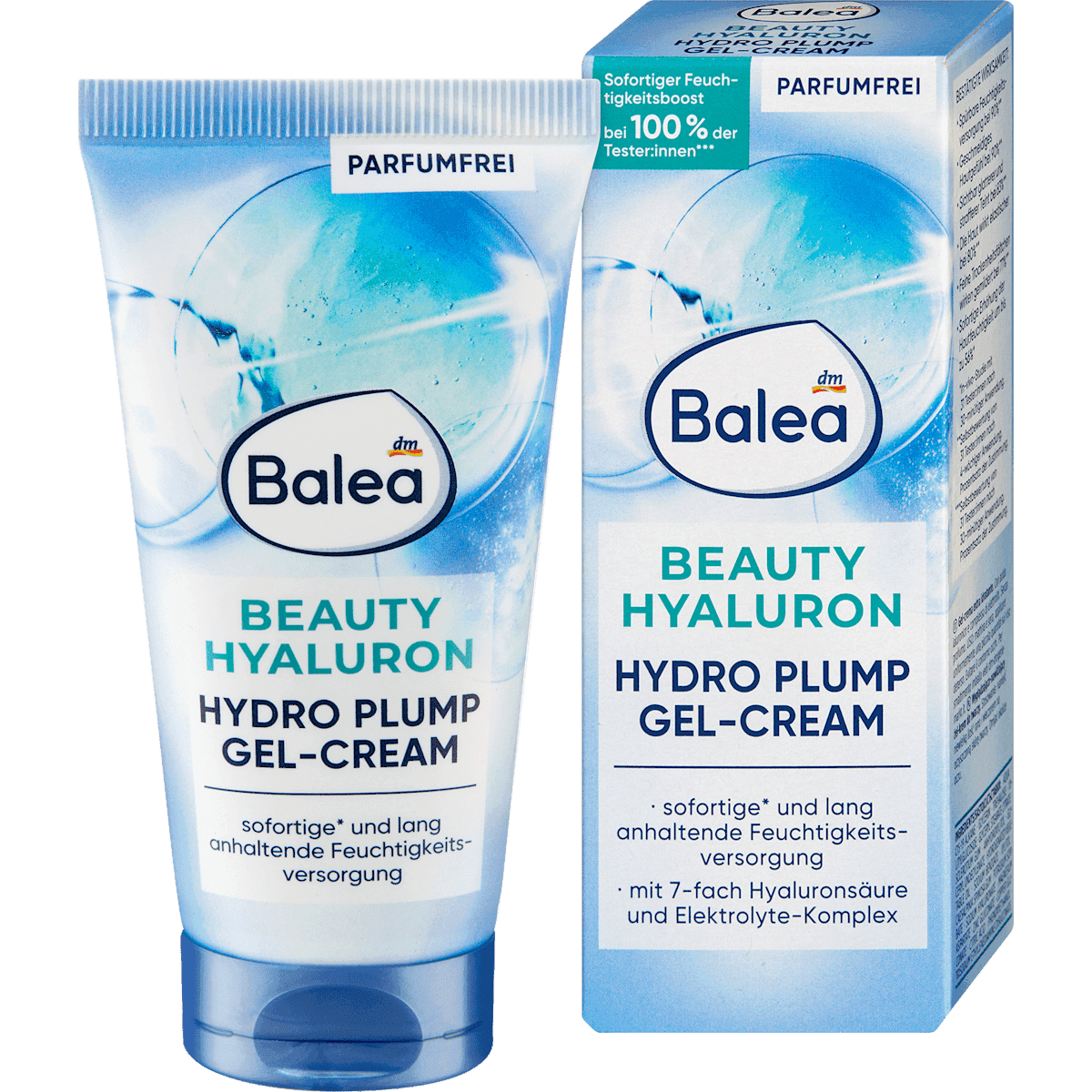Balea crème gel visage Beauty Acide hyaluronique Hydro Plump 50 ml — منتج ألماني أصلي في المغرب