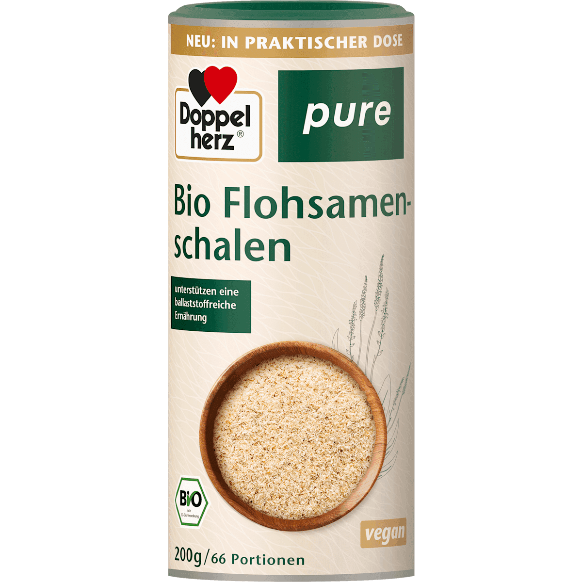 Doppelherz téguments de psyllium, 200 g — produit allemand authentique au Maroc