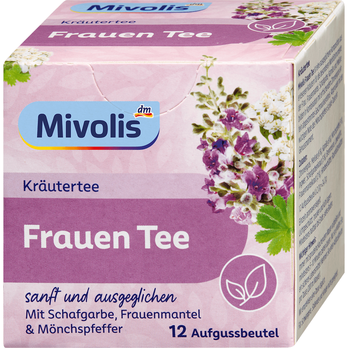 Mivolis Tisane, tisane femme (12 sachets), 24 g — produit allemand authentique au Maroc