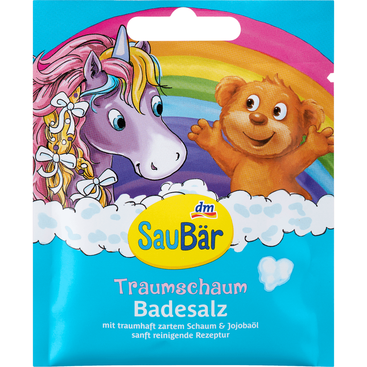 SauBär Child Salt Bath Traumschaum 30 g — authentic German product in Morocco
