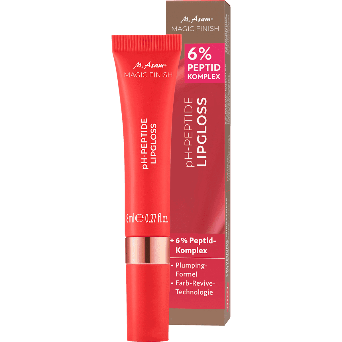 M. Asam Gloss pH-Peptide Bad Romance, 8 ml — produit allemand authentique au Maroc