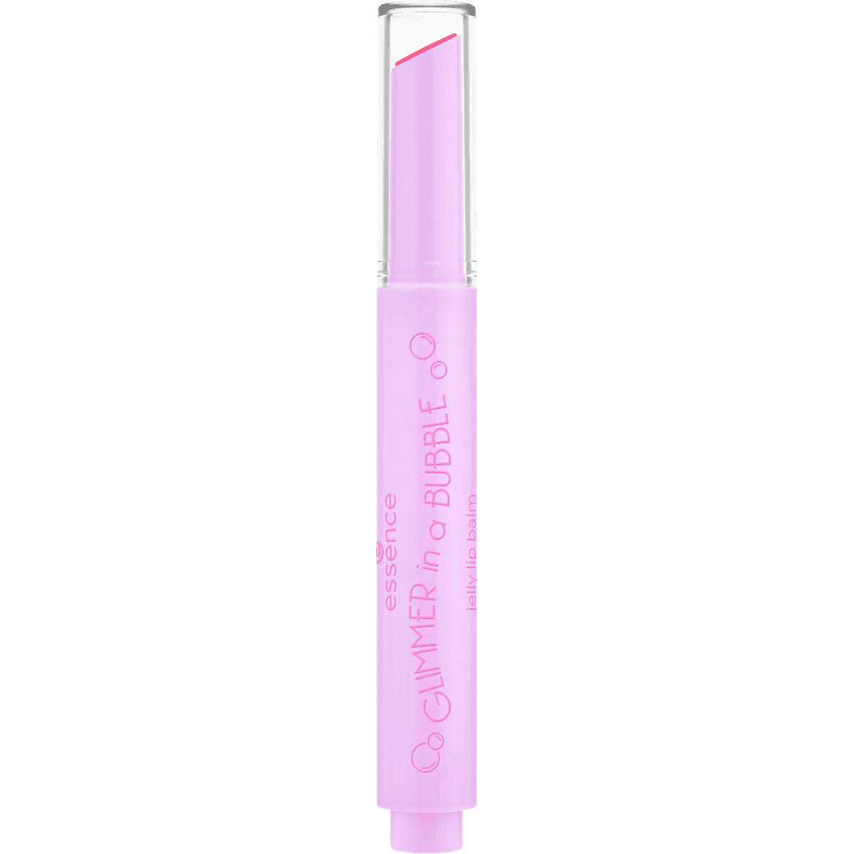 essence Baume à lèvres Glimmer In A Bubble Jelly 01 Chasing Bubbles, 1,6 g — منتج ألماني أصلي في المغرب