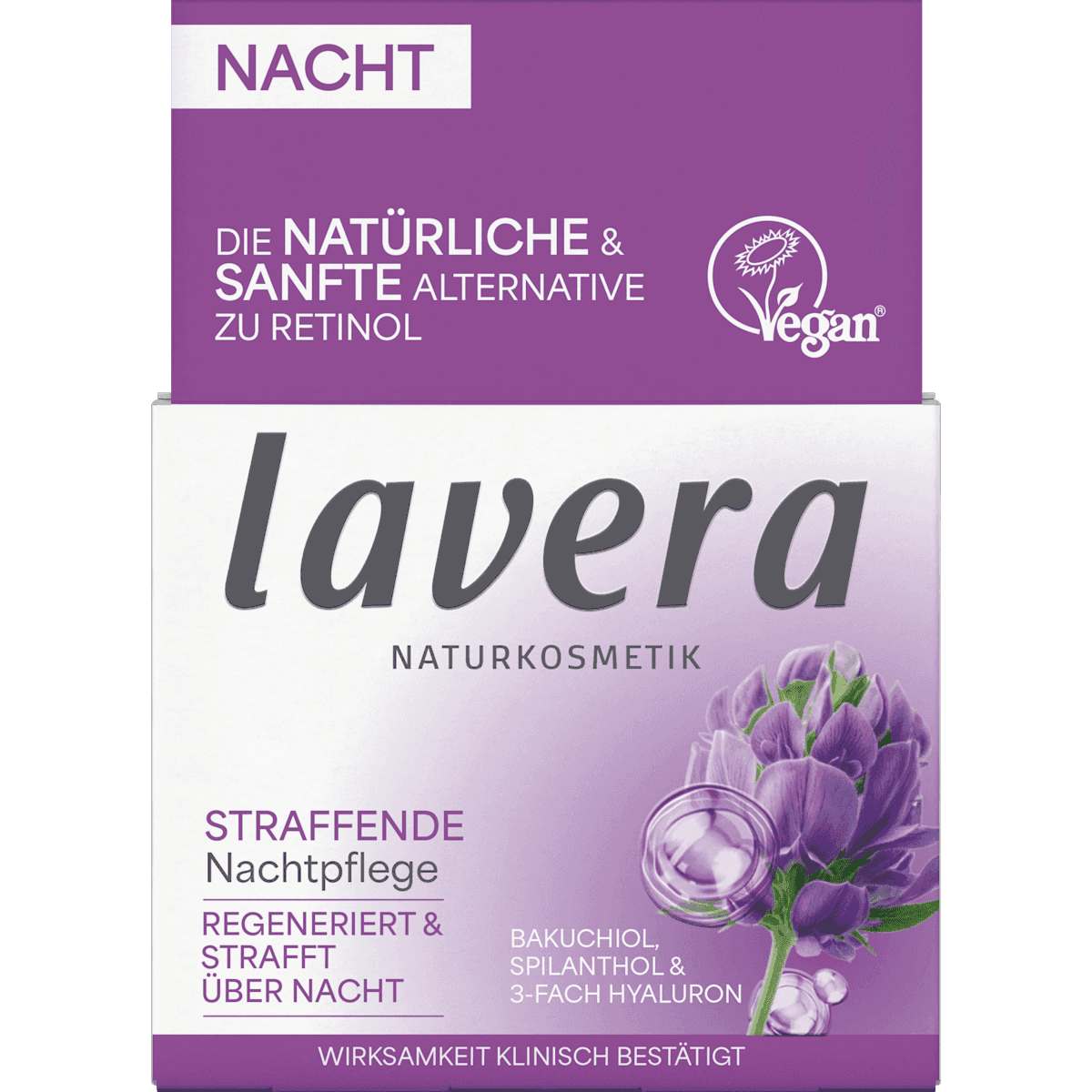 lavera NATURKOSMETIK Crème de nuit raffermissante, 50 ml — منتج ألماني أصلي في المغرب