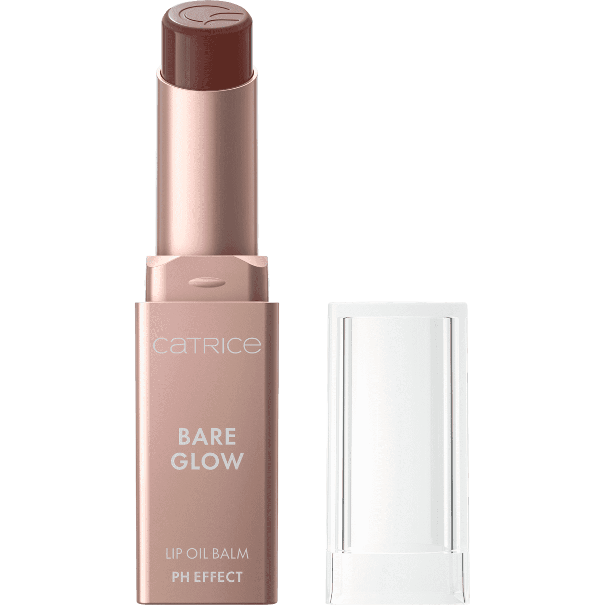 Catrice Baume à lèvres Bare Glow Lip Oil Balm 020 Warm Mahogany, 3 g — produit allemand authentique au Maroc