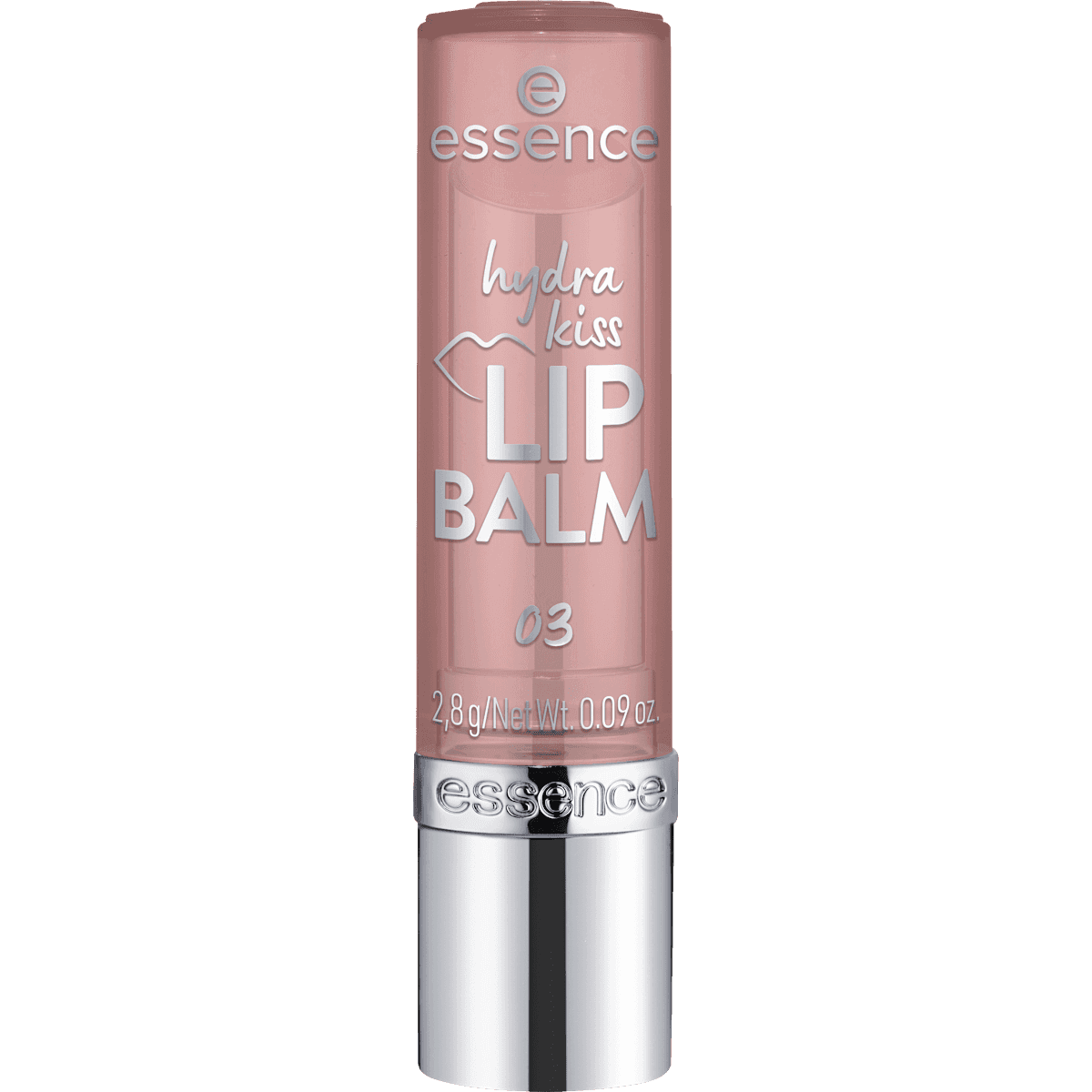 essence Baume à lèvres Hydra Kiss 03 Cocoa Kiss, 2,8 g — produit allemand authentique au Maroc
