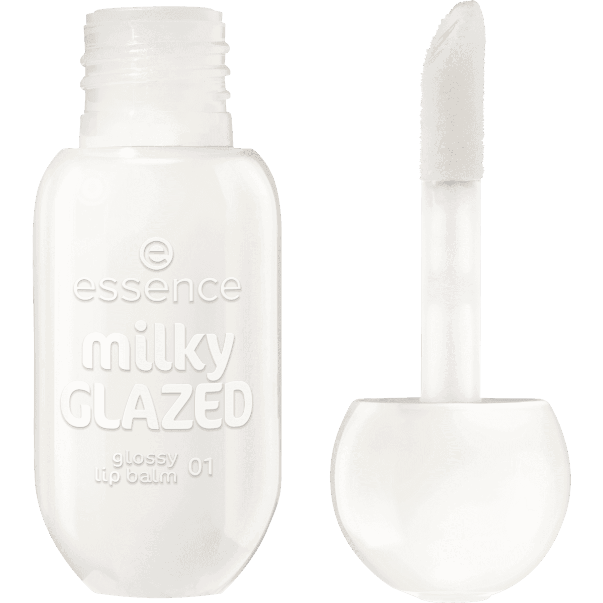 essence Gloss Milky Glazed Glossy 01 Sheeriously Creamy, 4 ml — منتج ألماني أصلي في المغرب