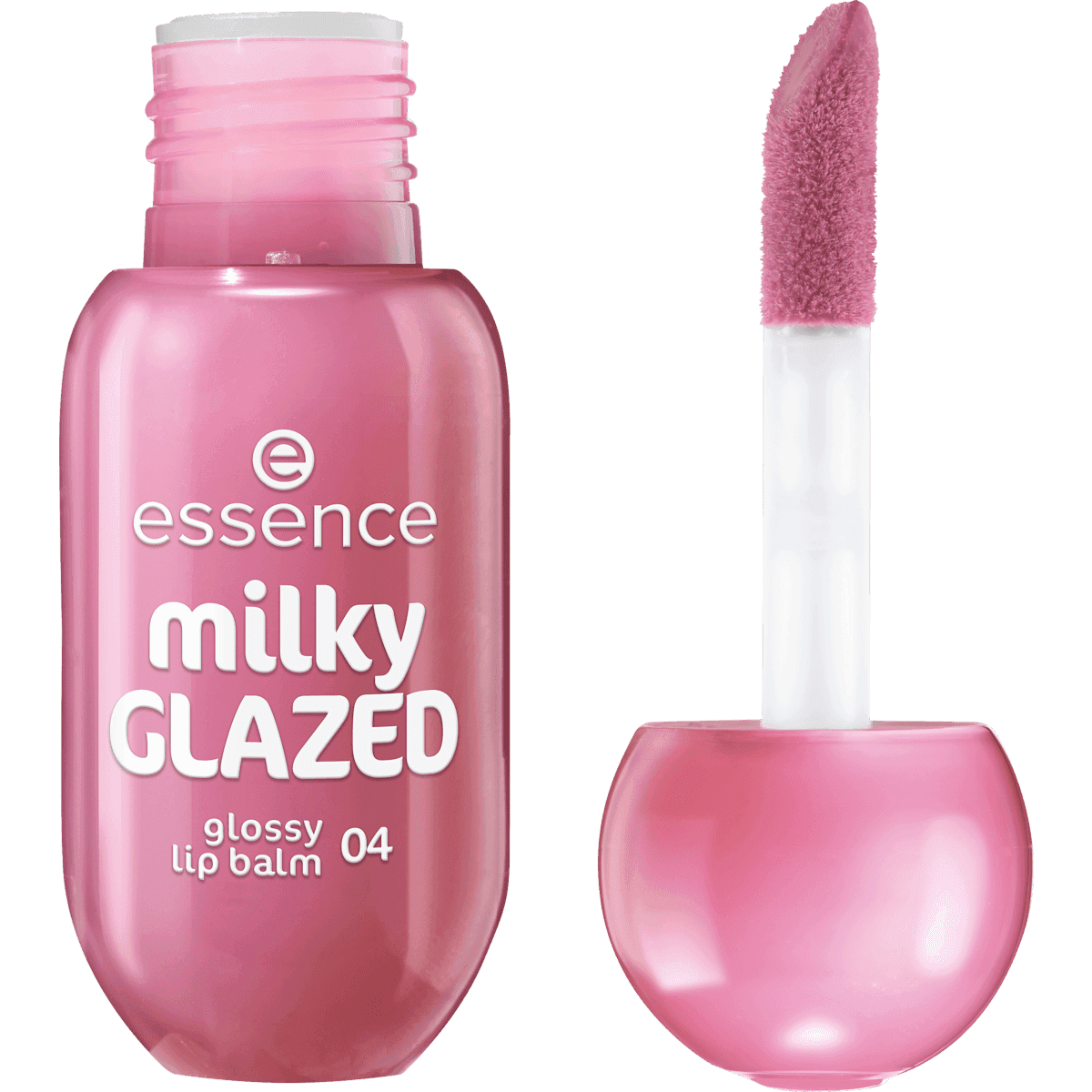 essence Gloss Milky Glazed Glossy 04 Berry Au Lait, 4 ml — منتج ألماني أصلي في المغرب